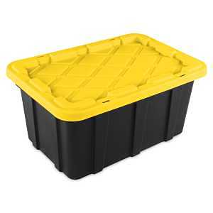 INDUSTRIAL TOTE YELLOW 17GA   
