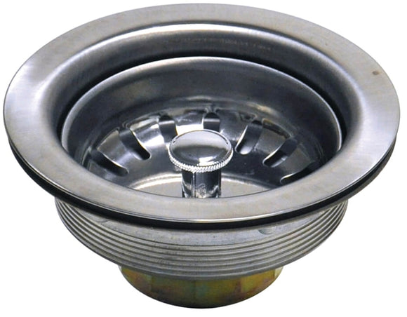 Danco 89305 Basket Strainer Assembly, 3-1/2 in Dia, Brass