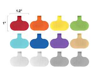 LABEL CABLE MULTI-COLR REGULAR