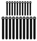 TIE CABLE ASRTD BLK 5IN & 8IN 