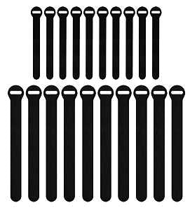 TIE CABLE ASRTD BLK 5IN & 8IN 