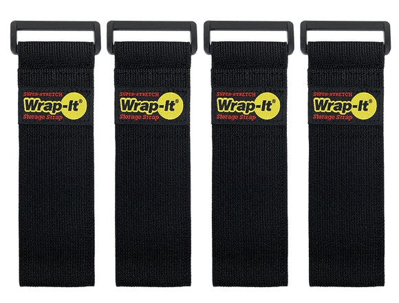 Wrap-It Storage 704-12B Storage Strap, 12 in L, 2 in W, Fastening Method: Hook and Loop