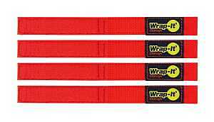 QUICK STRAP HK&LOOP RED 9X1IN 