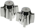 FAUCET HANDLE CENTRAL BRS CHR 