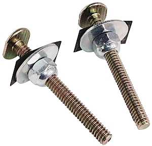 BOLT/NUT CLOSET 5/16X2-1/4 BRS