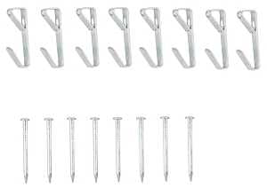 PICTURE HANGER W/NAIL 30LB ZP 