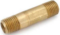 PIPE NIPPLE BRASS 1/4 X 2     
