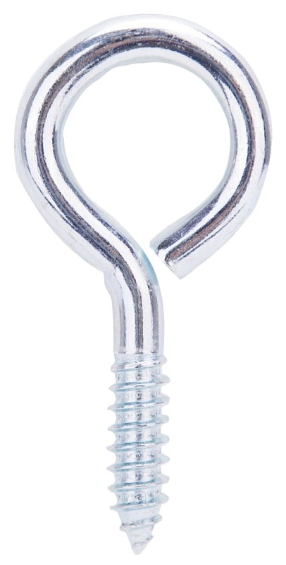 ProSource LR210 Screw Eye, 9.2 mm Dia Wire, 10.88 mm Thread, 1-3/4 in L Thread, 3-7/8 in OAL, 354 lb Working Load, Steel