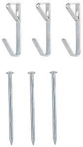 PICTURE HANGER W/NAIL 50LB ZP 