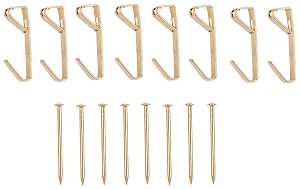 PICTURE HANGER 10LB POL BRASS 