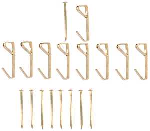 PICTURE HANGER 20LB POL BRASS 
