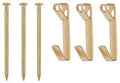 PICTURE HANGER 50LB POL BRASS 