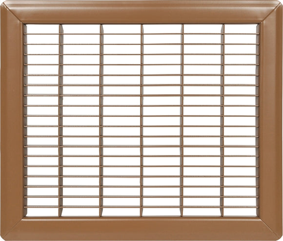 Imperial RG1109 Air Grille, 6 in L, 12 in W, Steel, Brown