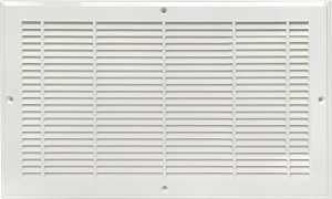 GRILL RETURN AIR 12X6IN WHT   