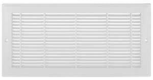 GRILL RETURN AIR 12X6IN WHT   