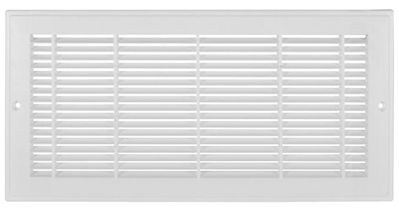 Imperial RG3010 Sidewall Grille, 13-1/4 in L, 7-1/4 in W, Polystyrene, White