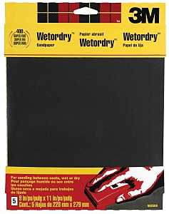 SANDPAPER WET/DRY 9X11IN FINE 