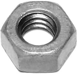 NUT HEX GALV 1/4-20           
