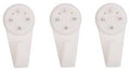 HARDWALL HANGER 1IN 25LB WHT  