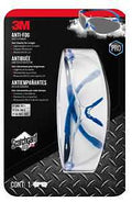 GOOGLE A-FOG CLR LENS BLK/BLUE