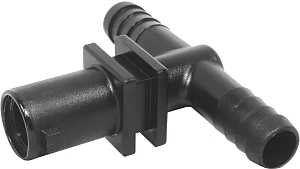 NOZZLE BODY TEE 1/2 INCH BARB 