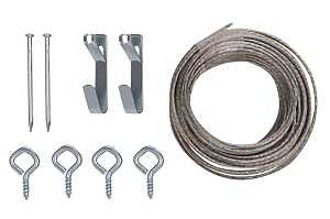 PICTURE HANGING SET 5-30LB ZP 