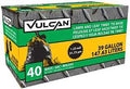39GAL 1.25M LAWN/LEAF BAG BLK 