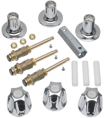 Danco 39619 Tub/Shower Remodeling Kit, Chrome-Plated