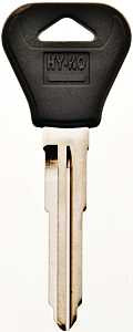KEY BLANK FORD RUBBER H65     