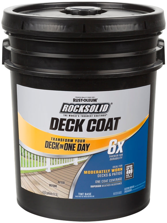 Rust-Oleum 300123 Deck Coating, Liquid, 5 gal