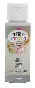PAINT CRAFT ACRY MTLACSLVR 2OZ