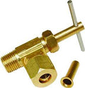 VALVE NEEDLE ANGLE 1/4-1/8 BRS