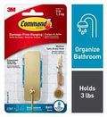 BATH HOOK SATIN BRASS MEDIUM  