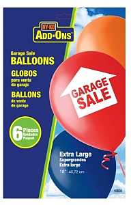 BALLOON GARAGE SALE VINYL XL  