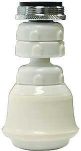 FAUCET AERATOR-SPRAY SWVL WHT 
