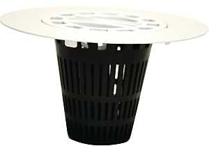 DRAIN STOPPER WHT SHOWER      
