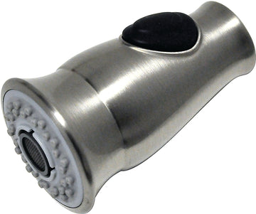 Danco 10724 Faucet Spray Head, Plastic, Stainless Steel