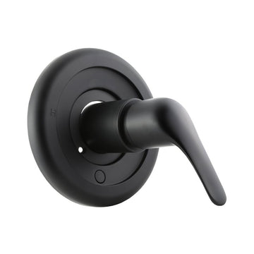 Danco 11084 Tub and Shower Trim Kit, Plastic, Black, Matte Black