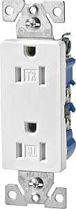 RECPT DPLX TR DECR 3WI 15A WHT