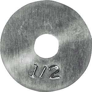 FAUCET WASHER FLAT 1/2        