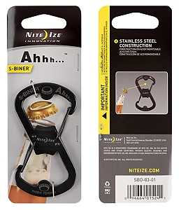 OPENER BOTTLE BLACK           