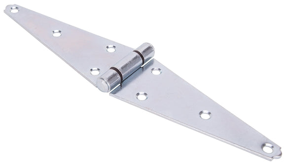 ProSource HSH-Z06-013L Strap Hinge, 2.6 mm Thick Leaf, 6 in, Steel, 180 Range of Motion