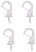 SAFETY HOOKS WHITE 7/8IN      
