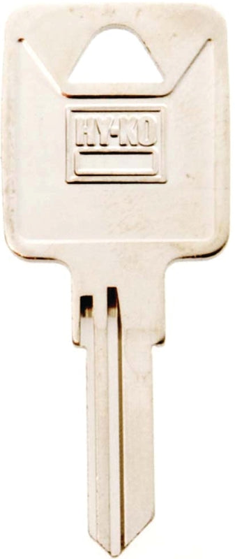 Hy-Ko 11010TM3 Key Blank, Brass, Nickel, For: Trimark Cabinet, House Locks and Padlocks, TM3 Key Number