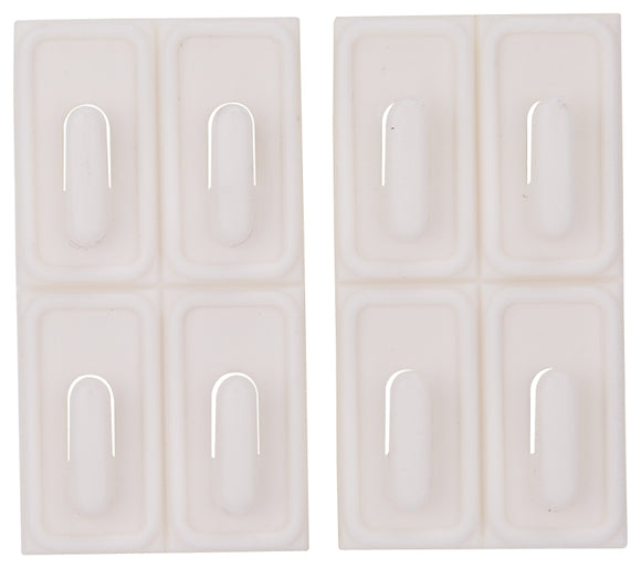 ProSource PH-122300-PS Mini Hook, 100 g, 1-Hook, Plastic, White, White