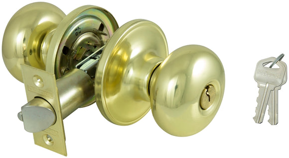 ProSource TF700V-PS Entry Knob, Stainless Steel, KW1, KA3 Keyway, 3 Grade