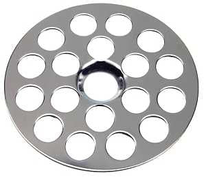 STRAINER FLAT 1-5/8IN OD CHRM 