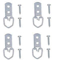 HANGER D-RING LARGE ZINC PLT  