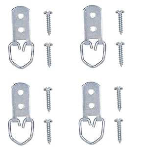HANGER D-RING LARGE ZINC PLT  
