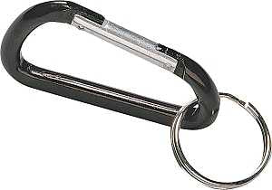 KEY RING C-CLIP ALUM 3-1/8IN  